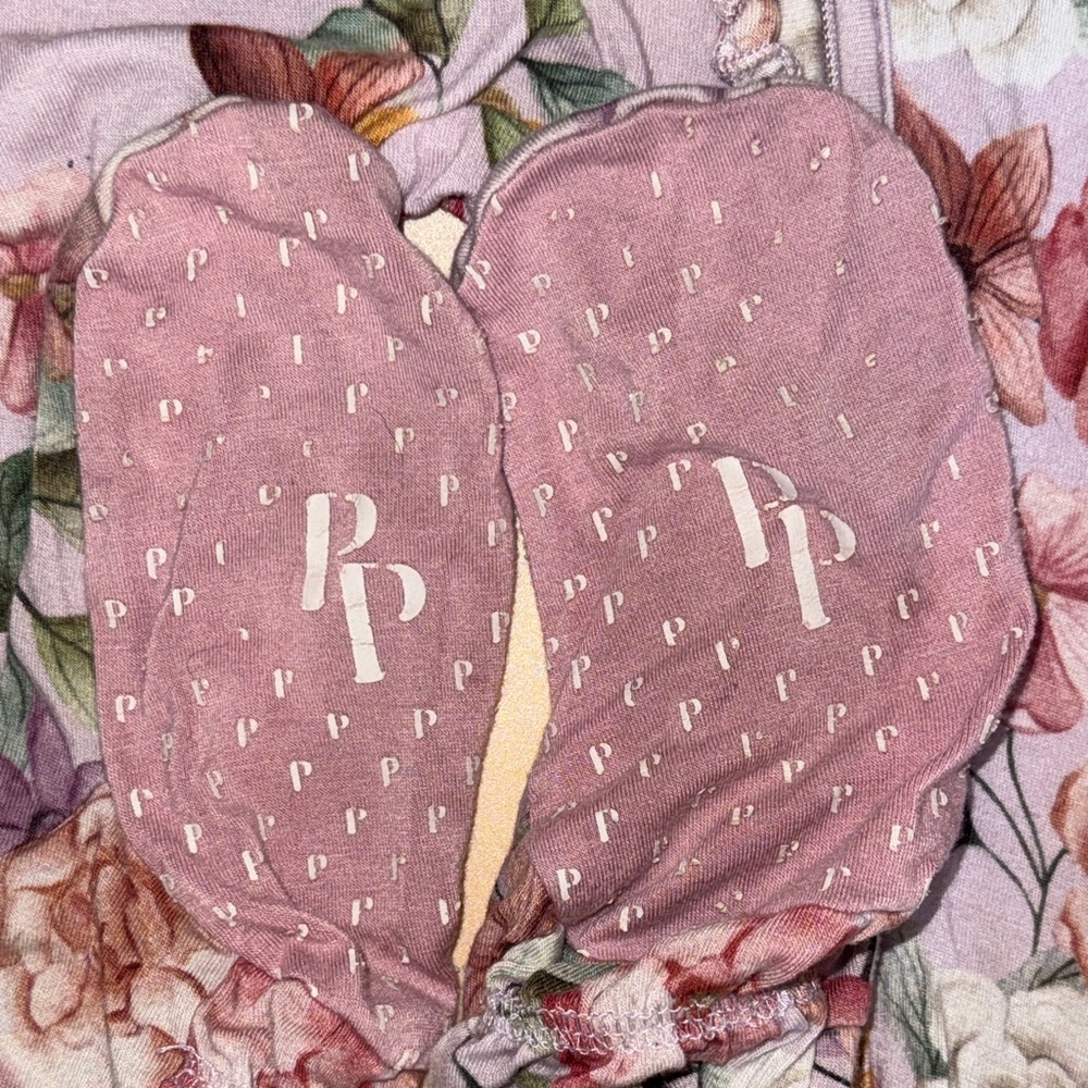 Posh peanut floral zippy sleeper - Picture 7 of 8